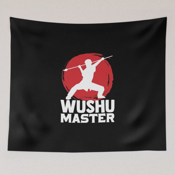 Item preview, Wushu Master Chinese Kungfu Wushu Lover Wushu Staff designed and sold by Nessshirts.