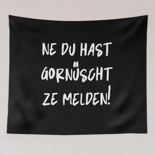 Item preview, Saxony saying you have nothing to report designed and sold by Denis Rösler.