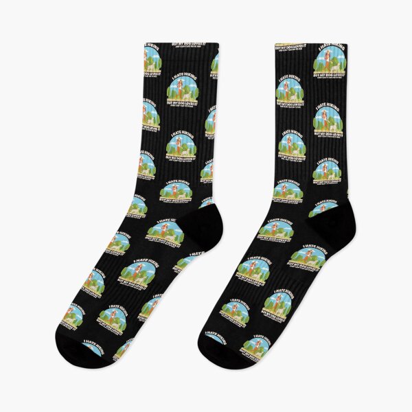 Item preview, I Hate Hiking But My Dog Loves It Boy Dog That Loves Hiking designed and sold by RoguePixel.