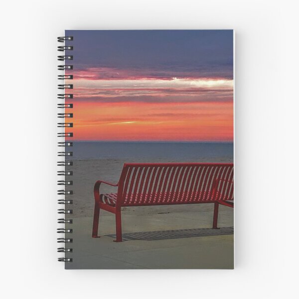Item preview, South Haven Sunset View from the Bench designed and sold by robinreva.