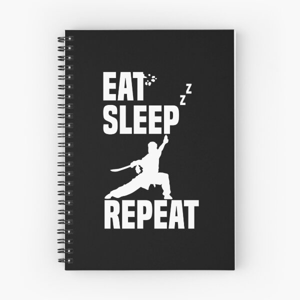 Item preview, Eat Sleep Repeat Wushu Lover Sanda Wushu Staff designed and sold by Nessshirts.
