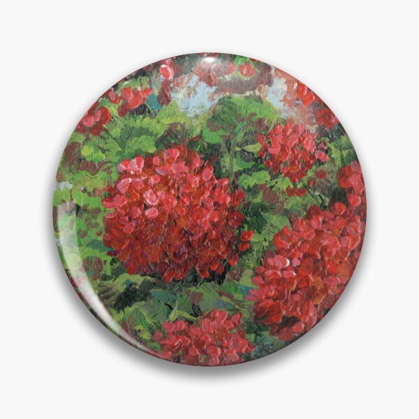 Item preview, Red Geranium designed and sold by Roy & Tiffany.