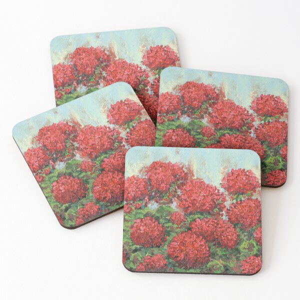 Item preview, Red Geranium designed and sold by Roy & Tiffany.