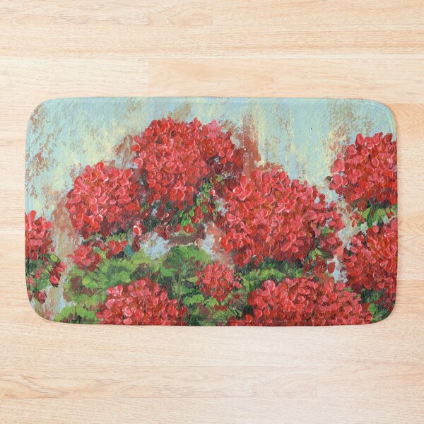 Item preview, Red Geranium designed and sold by Roy & Tiffany.