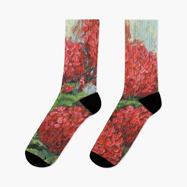 Item preview, Red Geranium designed and sold by Roy & Tiffany.