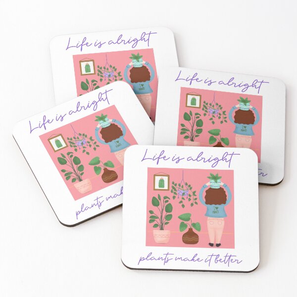 Item preview, Life is Alright, Plants Make It Better Apparel designed and sold by KeepPlantsHappy.