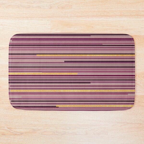 Item preview, Mauve Thin lines with gold design designed and sold by BLMcreations.