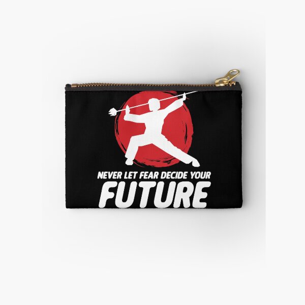 Item preview, Never Let Fear Decide Your Future Wushu Staff Sanda designed and sold by Nessshirts.