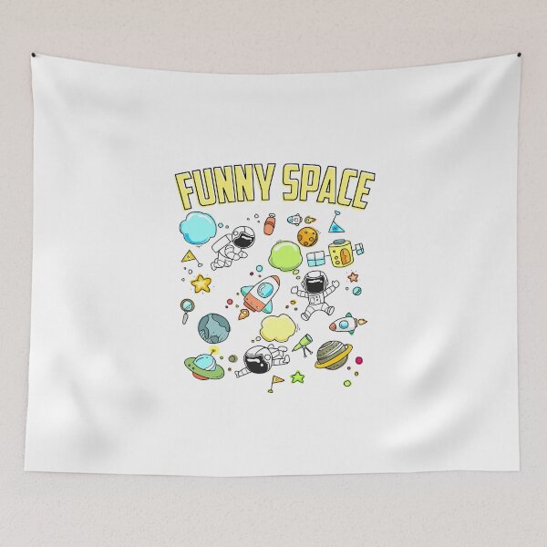 Item preview, Funny Space designed and sold by BlackMorelli.