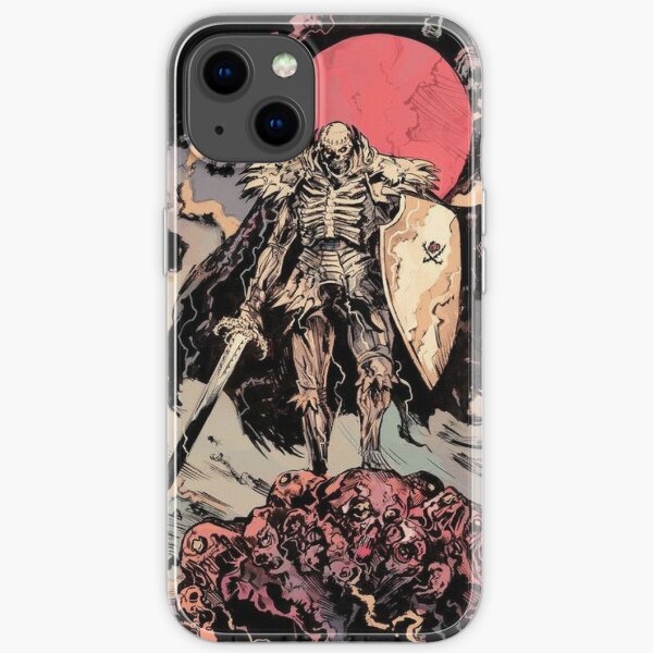 Knight of the skull iPhone Soft Case