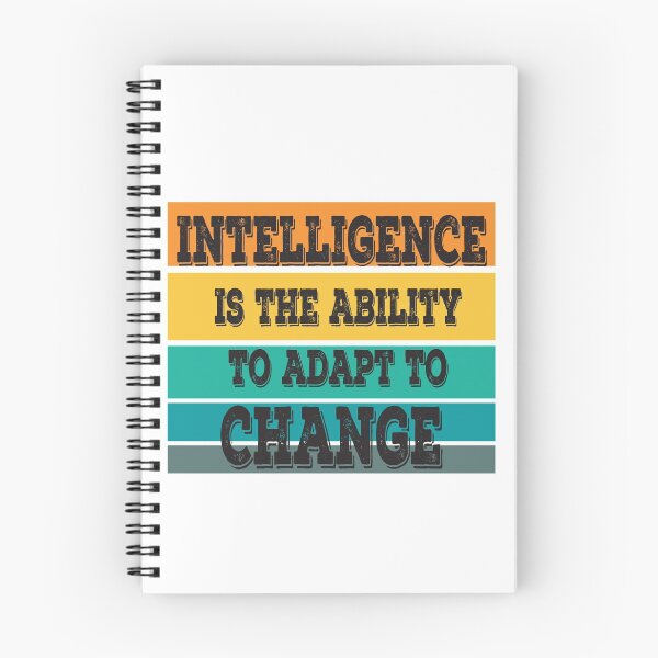 Item preview, Intelligence Is The Ability To Adapt To Change Vintage Sunset designed and sold by Norstyle.