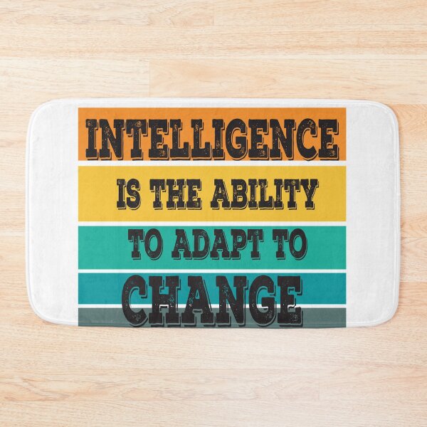Item preview, Intelligence Is The Ability To Adapt To Change Vintage Sunset designed and sold by Norstyle.