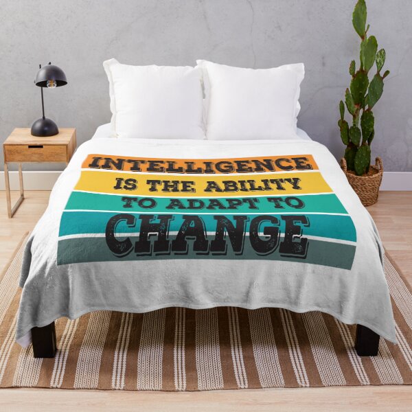 Item preview, Intelligence Is The Ability To Adapt To Change Vintage Sunset designed and sold by Norstyle.