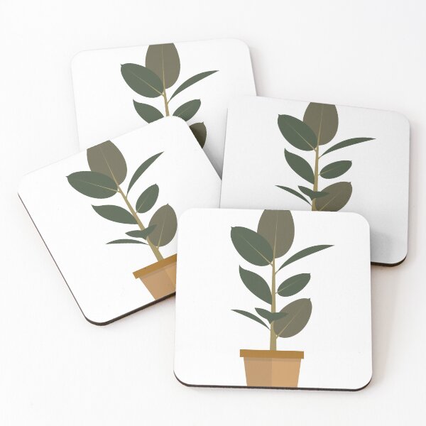 Item preview, Rubber Tree Plant Sticker | Plant Sticker designed and sold by PeachSoulCo.