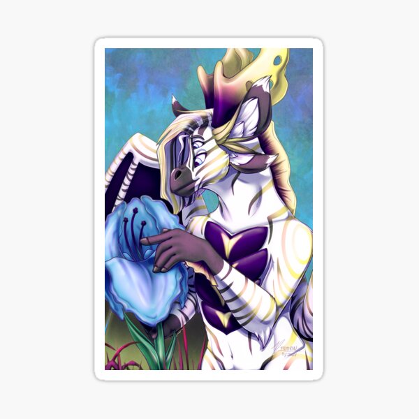 Canvas Swap Zine Issu 8: Alien Worlds - Cover Art Sticker