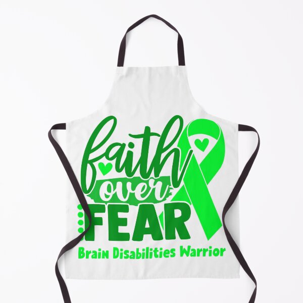 Item preview, Faith Over Fear Brain Disabilities Warrior designed and sold by largellie.