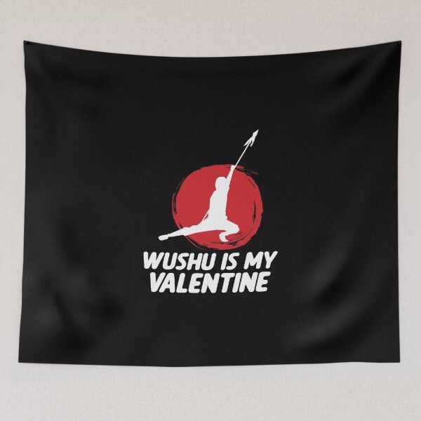 Item preview, Wushu iI My Valentine Wushu Lover Sanda Wushu Broadsword designed and sold by Nessshirts.