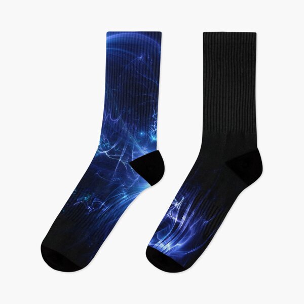 Item preview, Beautiful Abstract Pattern Of Colored Smooth Lines On A Black Background designed and sold by tatkhagata.