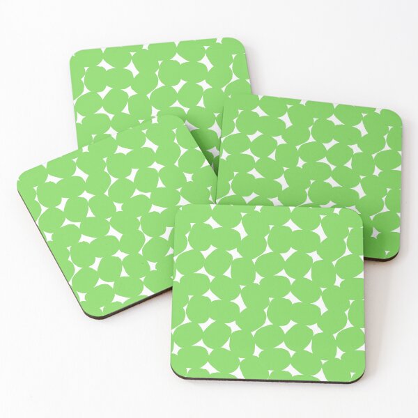 Item preview, Green circles abstract motif designed and sold by KQ1985.