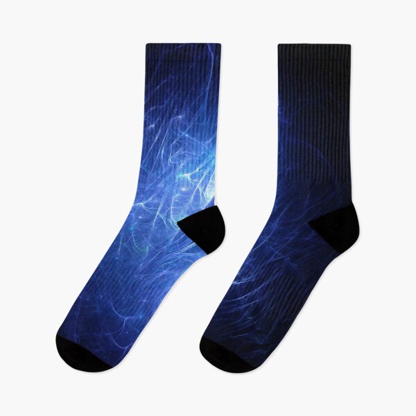 Item preview, Beautiful Abstract Pattern Of Colored Smooth Lines On A Black Background designed and sold by tatkhagata.