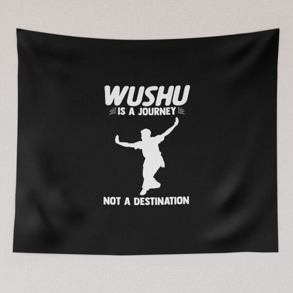 Item preview, Wushu Is A Journey, Not A Destination Wushu Lover Sanda designed and sold by Nessshirts.