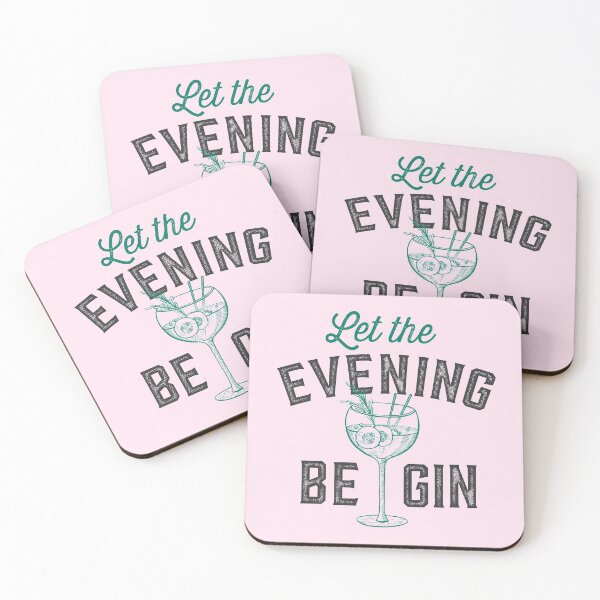 Item preview, Let the evening be gin Drinker Gifts for Gin Tonic Lover designed and sold by HappyLime.