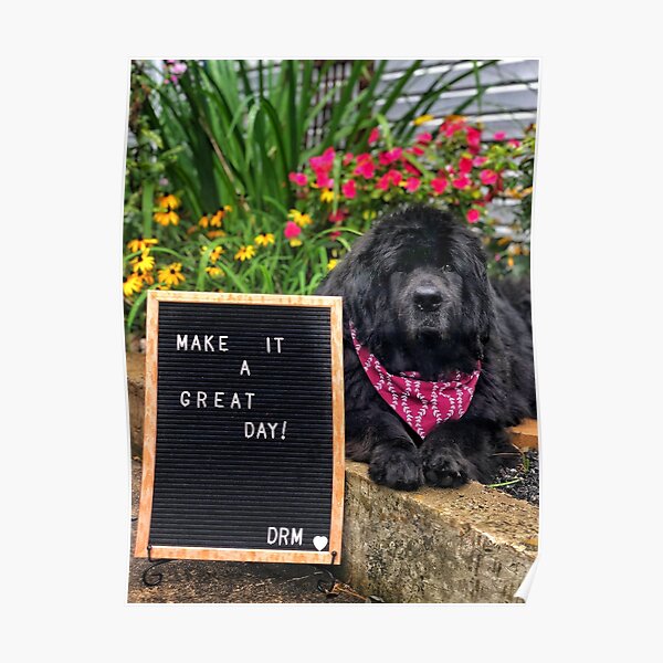 Make It A Great Day Poster