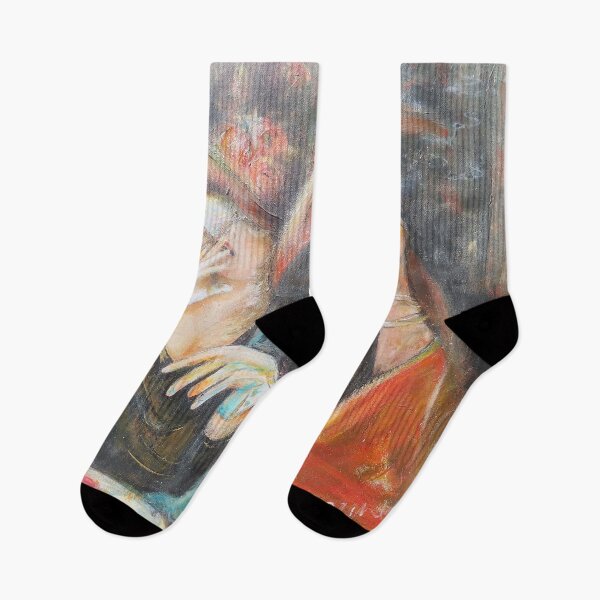 Item preview, Smoking Sisters - Two girls  designed and sold by CathyCheyne.