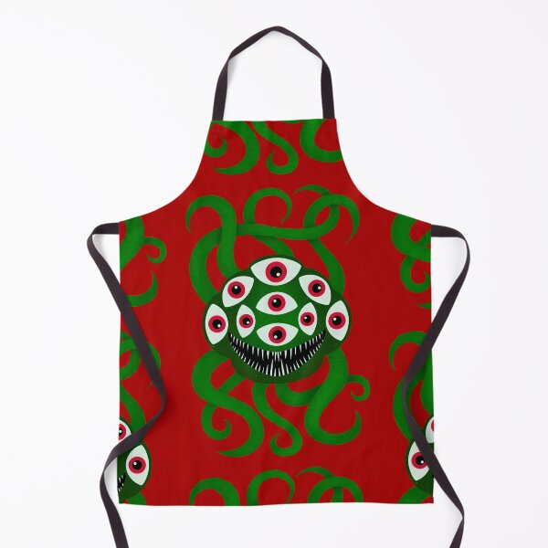 Item preview, Green Monster with Nine Eyes and Nine Tentacles designed and sold by GloomyHexe.