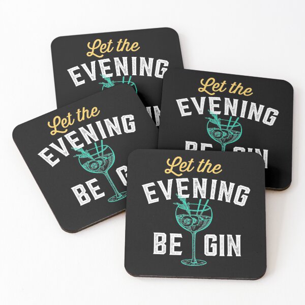 Item preview, Let the evening be gin Gifts for Gin Tonic Lover designed and sold by HappyLime.