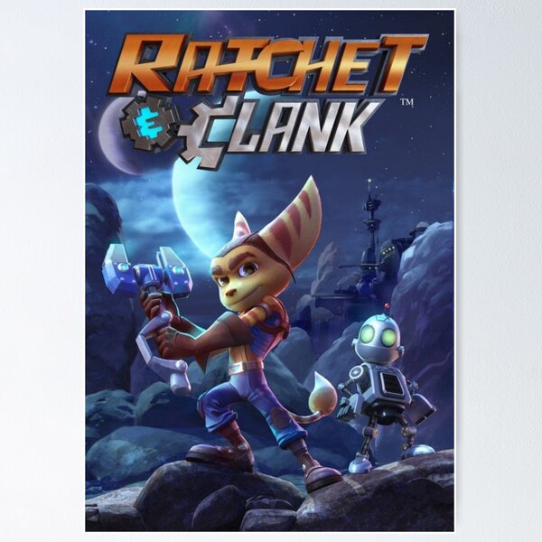 Ratchet and Clank Rift Apart Playstation 4 5 PS4 PS5 Game PC Art Print  Poster