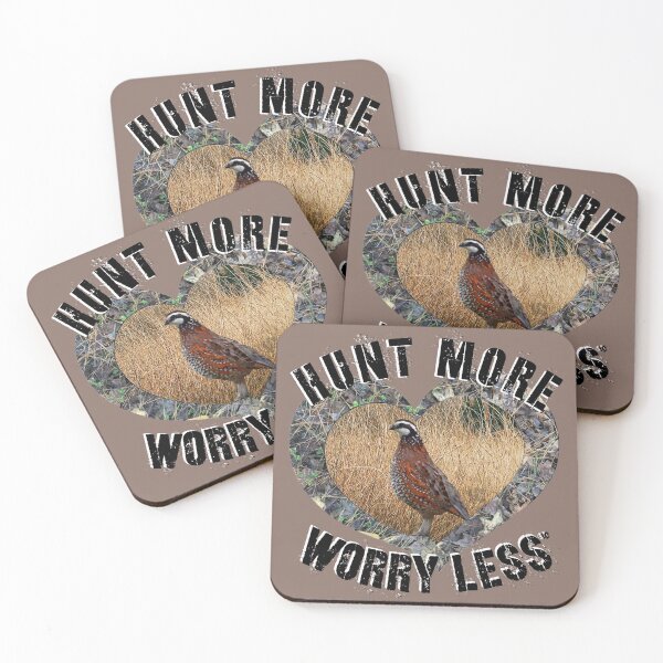 Item preview, Hunt More, Worry Less Bobwhite Quail Hunting Design designed and sold by LifeCrush.