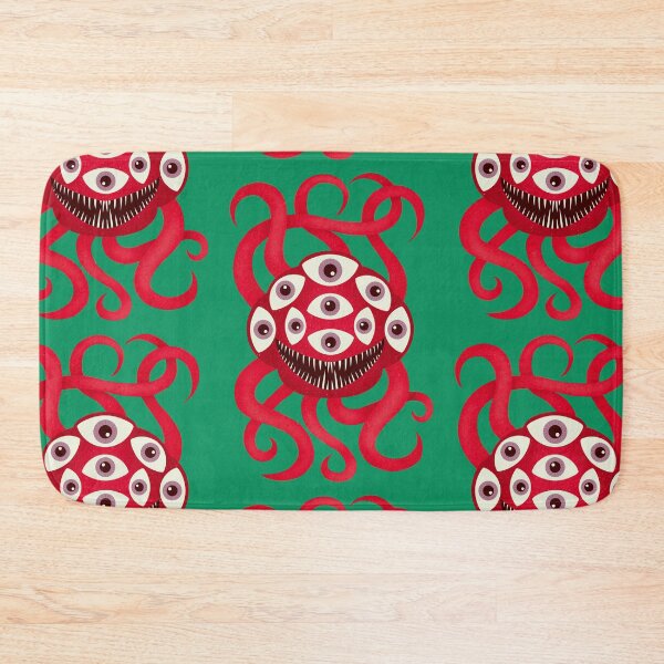 Item preview, Red Monster with Nine Eyes and Nine Tentacles designed and sold by GloomyHexe.