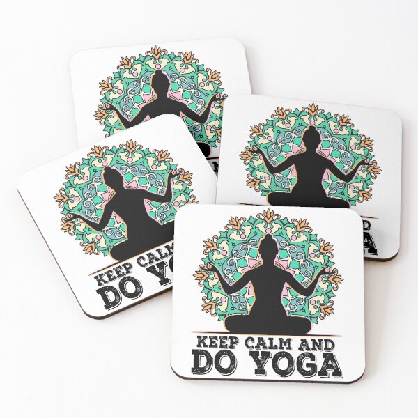 Item preview, KEEP CALM AND DO YOGA , cool design for Yoga designed and sold by MoSaid.