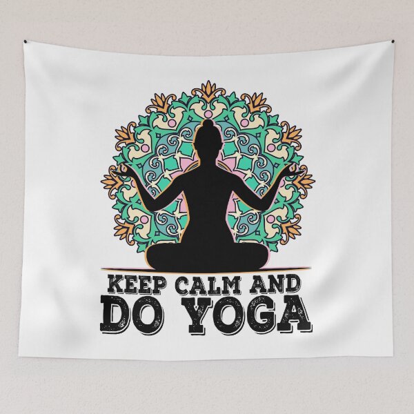 Item preview, KEEP CALM AND DO YOGA , cool design for Yoga designed and sold by MoSaid.