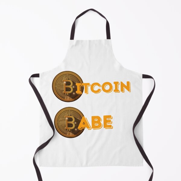 Item preview, Bitcoin Babe-White Background designed and sold by Trendi61.