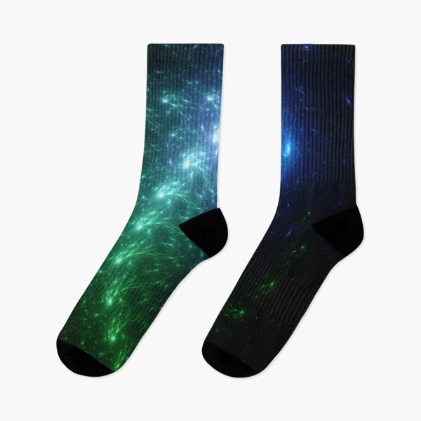 Item preview, Beautiful Abstract Pattern Of Colored Smooth Lines On A Black Background designed and sold by tatkhagata.