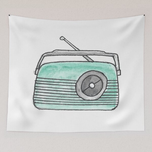 Item preview, Retro Radio designed and sold by Old Soul Imagination .