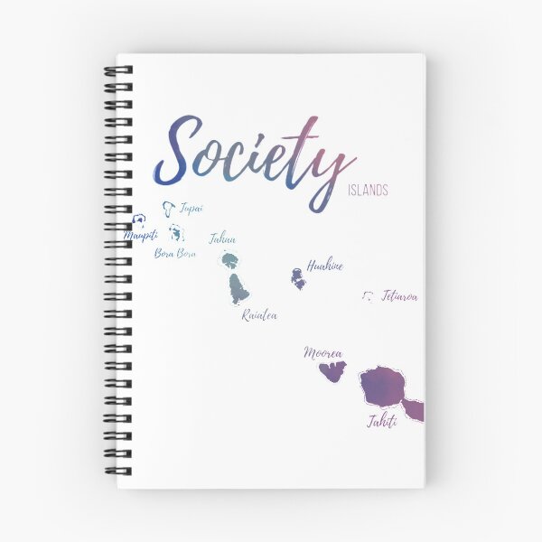 Item preview, Watercolor of Society Islands, French Polynesia designed and sold by oravaart.