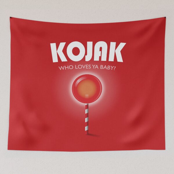 Item preview, Kojak TV series poster designed and sold by MoviePosterBoy.