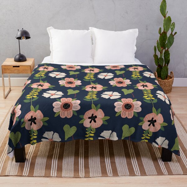 Item preview, Blue Flower Pattern designed and sold by jaekindacray.