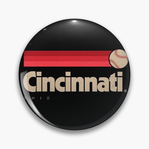 Artikelvorschau, Cincinnati Baseball Softball City Ohio Retro Cincinnati entworfen und verkauft von zajoo.