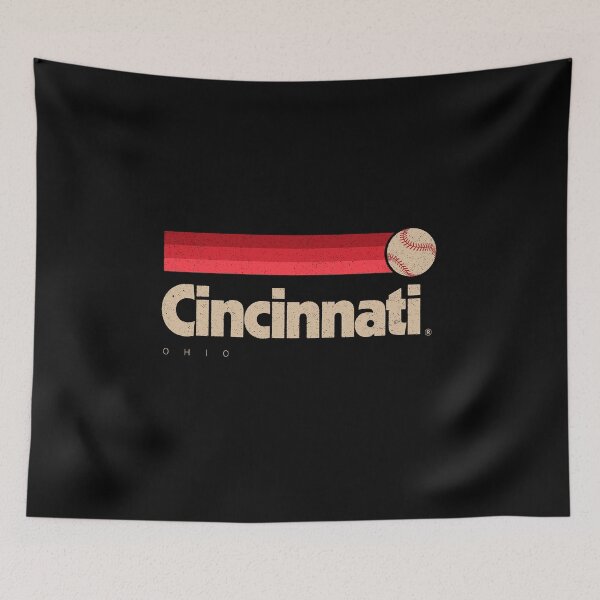 Item preview, Cincinnati Baseball Softball City Ohio Retro Cincinnati designed and sold by zajoo.