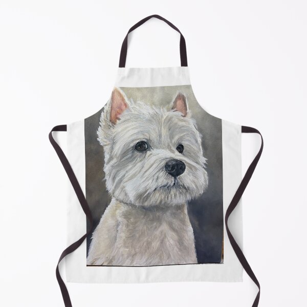 Item preview, West Highland White Terrier Portrait in Oils designed and sold by Charlotte Yealey.