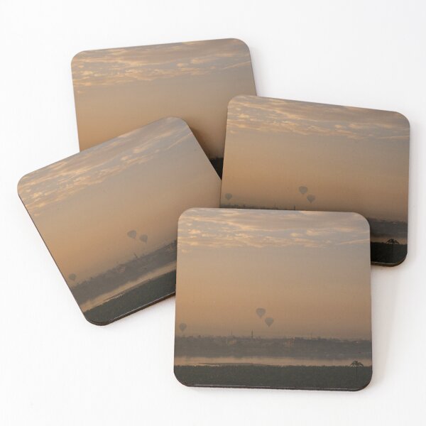 Item preview, Hot air balloons at sunrise above Nile, Luxor, Egypt designed and sold by Alena Vishina.