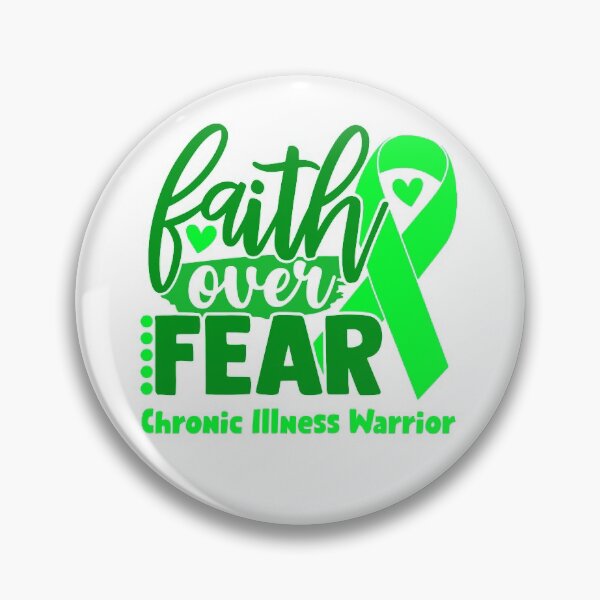 Item preview, Faith Over Fear Chronic Illness Warrior designed and sold by largellie.