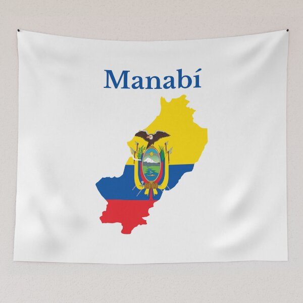Item preview, Manabi Province Map Design, Ecuador designed and sold by marosharaf.