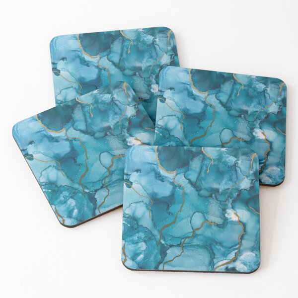 Item preview, Marble Teal designed and sold by Shellsea317.