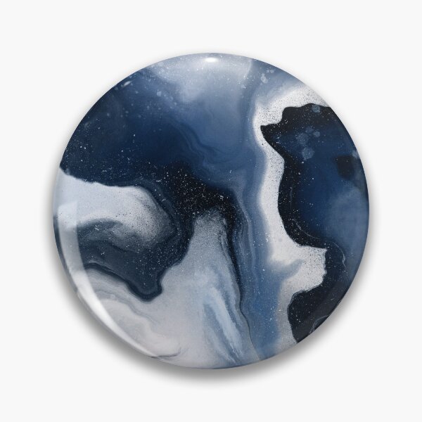 Item preview, Liquid Fallout - Indigo designed and sold by PaintdFoxStudio.