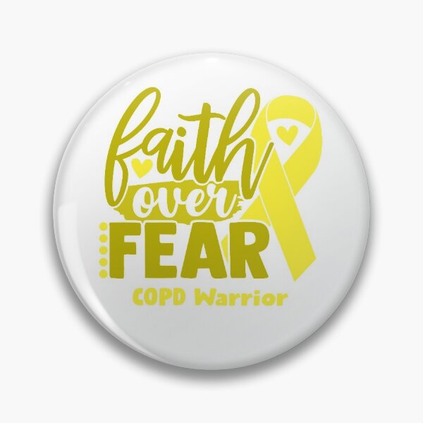 Item preview, Faith Over Fear COPD Warrior designed and sold by largellie.
